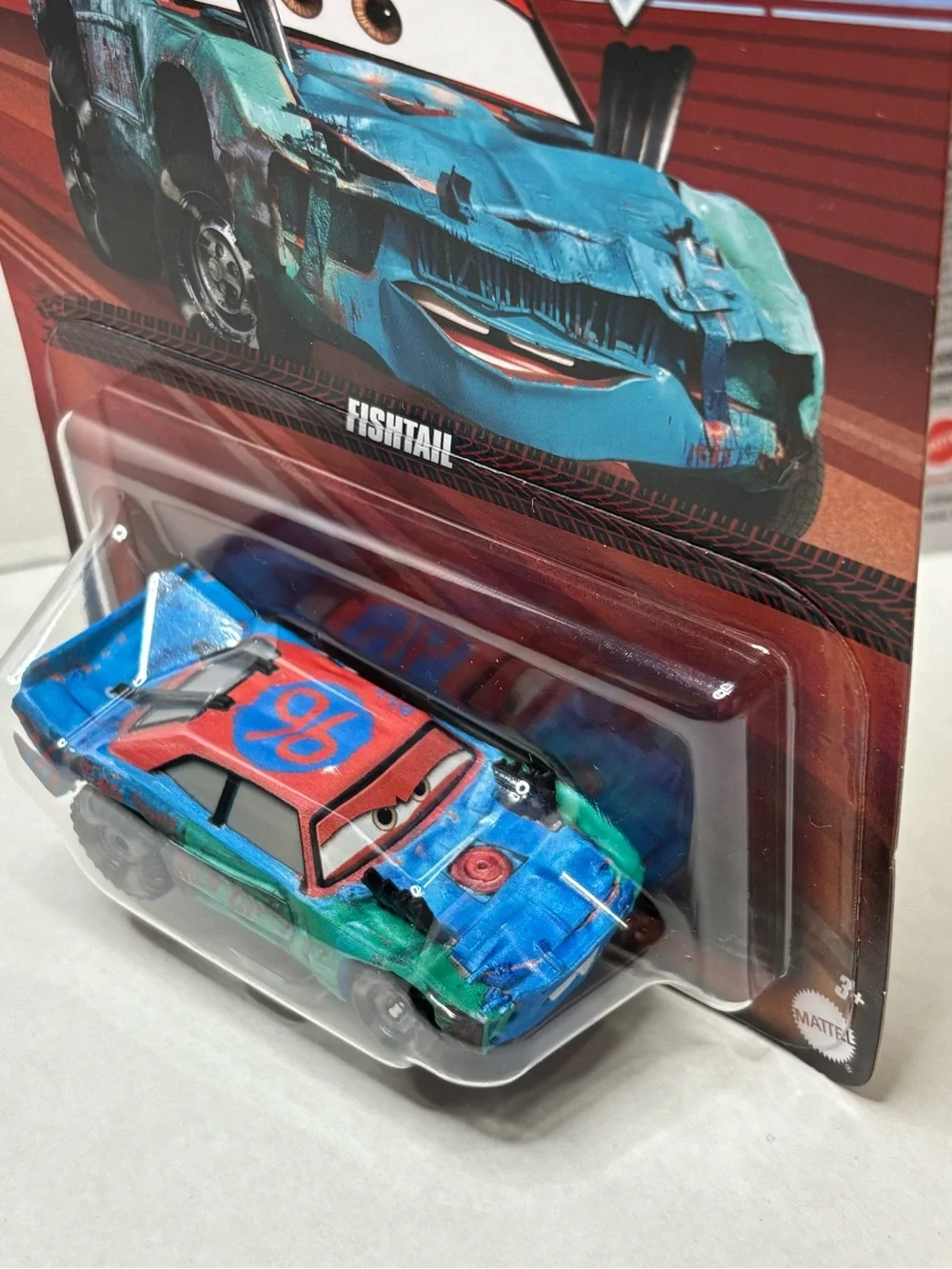 Disney Pixar Cars Thunder Hollow Derby Fishtail Diecast Mattel 1:55 NEW